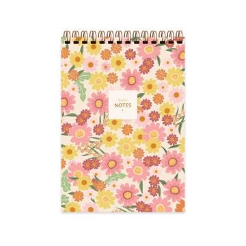 Keskin Color Daily Notes Spiralli İlkbahar Karton Kapak 72 Yaprak 17*24 Kareli Bloknot