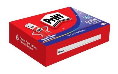 Pritt 6 Renk Parmak Boyası