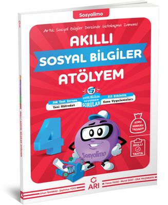 Arı Yayınları 4. Sınıf Sosyal Bilgiler Sosyalimo Akıllı Atölyem