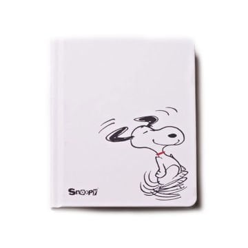 Can Dükkan Ciltli Snoopy Kaçış Sert Kapak 120 Yaprak 12*16 Çizgisiz Defter