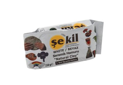 Şekil 250 gr Beyaz Seramik Hamuru