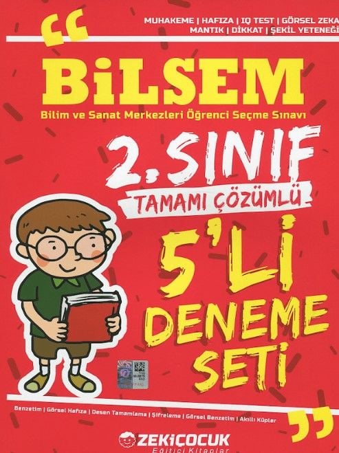 Zeki Çocuk 2. Sınıf Bilsem 5 Deneme