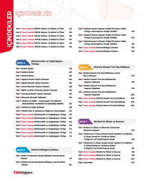 Sınav Yayınları 2024 Sınav Kalitesinde 8. Sınıf LGS T.C. İnkılap Tarihi ve Atatürkçülük Soru Bankası