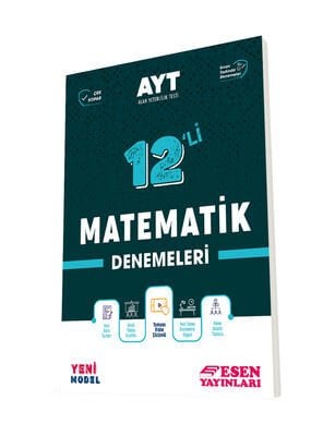 Esen Yayınları AYT Matematik 12 Deneme