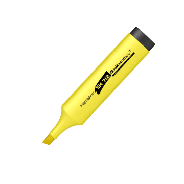 Scrikss SH712 Sarı Fosforlu Kalem