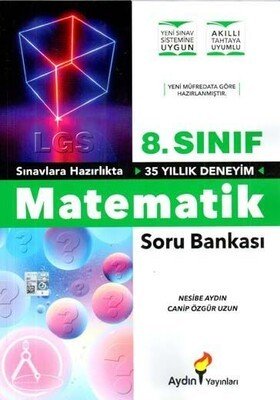Aydın Yayınları 8. Sınıf Matematik Soru Bankası