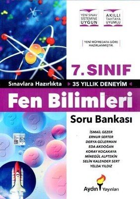 Aydın Yayınları 7. Sınıf Fen Bilimleri Soru Bankası