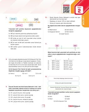 Sınav Yayınları 2025 Sınav Kalitesinde AYT Tarih Soru Bankası