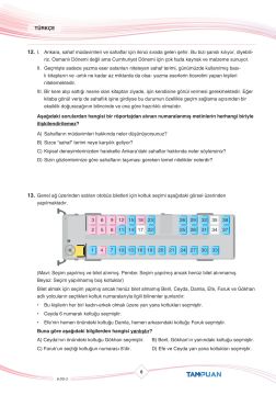 Puan Yayınları Tam Puan 8. Sınıf LGS 3 Deneme