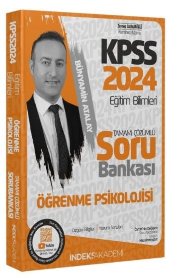 İndeks Akademi 2024 KPSS Eğitim Bilimleri Öğrenme Psikolojisi Soru Bankası