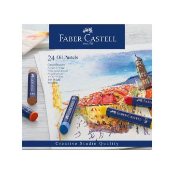 Faber Castell Goldfaber 24 Renk Yağlı Pastel Boya