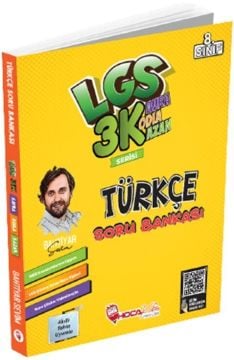Hoca Kafası Yayınları 8. Sınıf LGS Türkçe 3K Soru Bankası