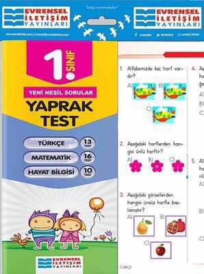 Evrensel İletişim Yayınları 1. Sınıf Tüm Dersler Yaprak Test