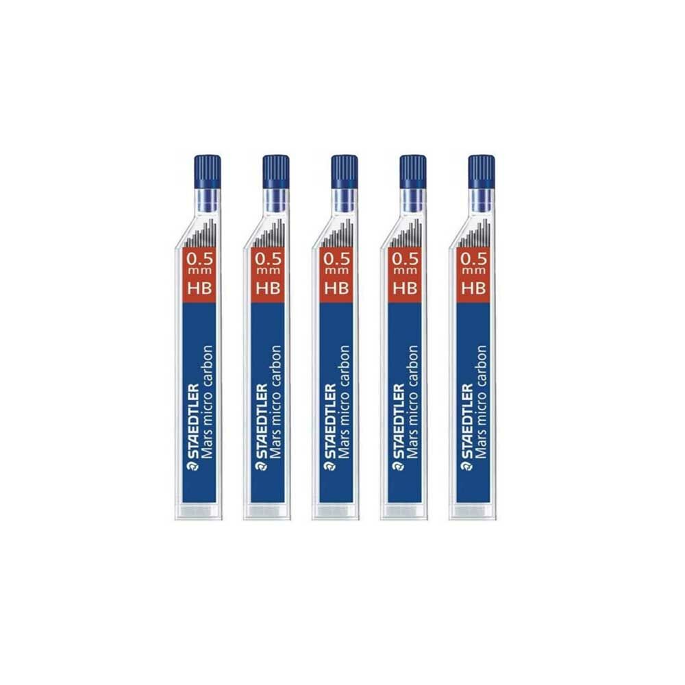 Staedtler Mars Micro Carbon 5'li 0.5 HB Kalem Ucu Seti