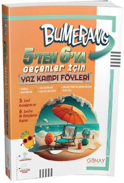 Günay Yayınları 5. Sınıf 5'ten 6'ya Bumerang Yaz Kampı Föyleri