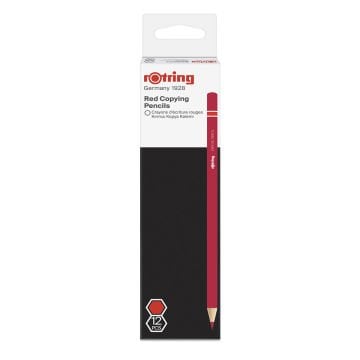 Rotring 12'li Kırmızı Kurşun Kalem