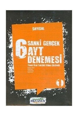 Okyanus Yayınları AYT Sayısal Sanki Gerçek 6 Deneme