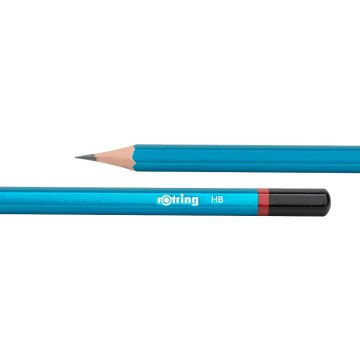 Rotring Mavi Gövde 12'li Mercanlı HB Kurşun Kalem