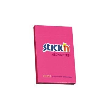 Gıpta Stickn Neon Pembe 100 Yaprak 76*51 Yapışkanlı Not Kağıdı (21161)