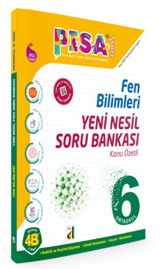 Damla Yayınları 6. Sınıf Fen Bilimleri Pisa Soru Bankası