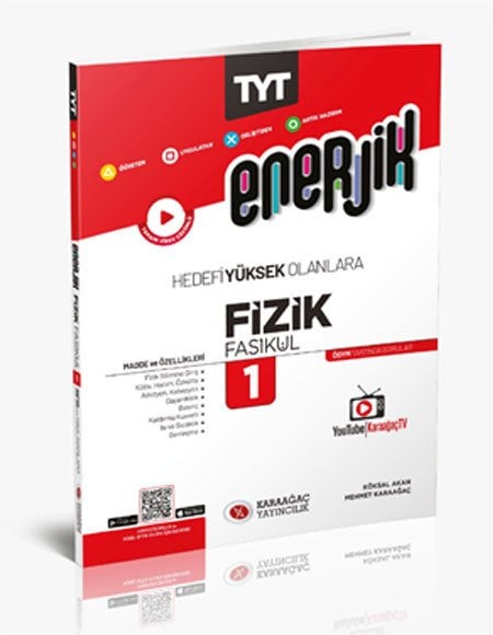 Karaağaç Yayınları TYT Enerjik Fizik Fasikülü 1