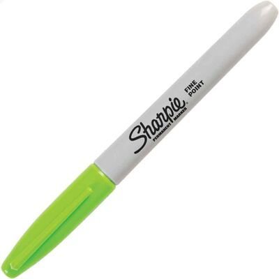 Sharpie Yeşil Yuvarlak Uç Permanent Marker