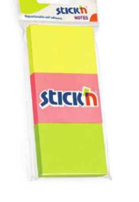 Gıpta Stickn Neon 3 Renk 38*50mm Yapışkanlı Not Kağıdı (21130)