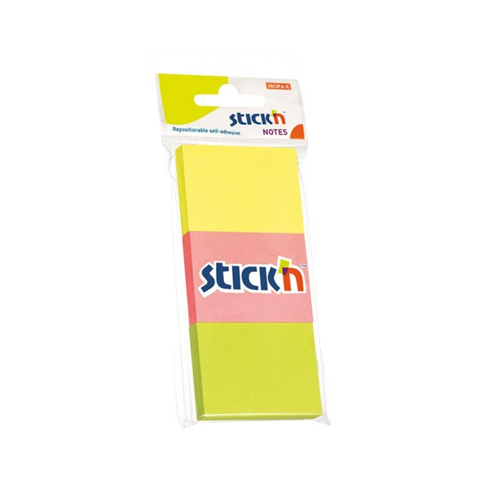 Gıpta Stickn Neon 3 Renk 38*50mm Yapışkanlı Not Kağıdı (21130)