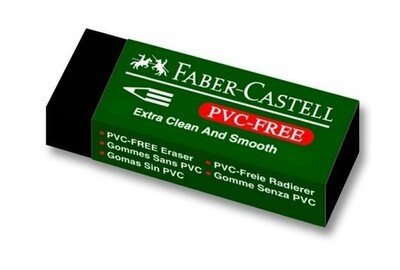 Faber Castell PVC Free Büyük Siyah Silgi