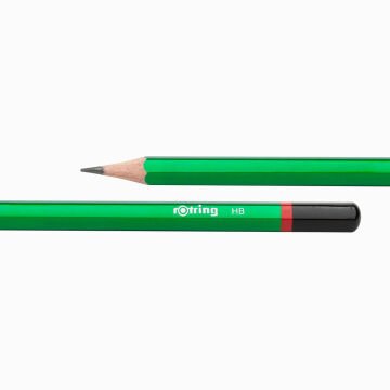 Rotring Yeşil Gövde 12'li Mercanlı HB Kurşun Kalem