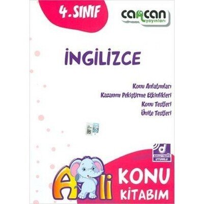 Cancan Yayınları 4. Sınıf İngilizce Konu Kitabım