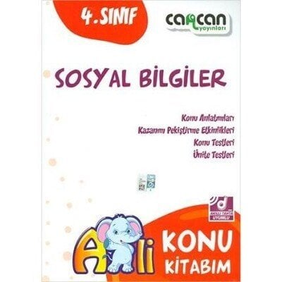 Cancan Yayınları 4. Sınıf Sosyal Bilgiler Konu Kitabım