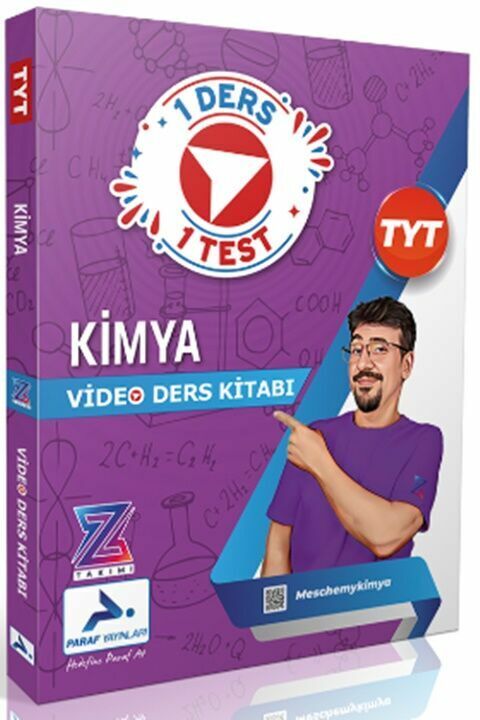 Paraf Yayınları TYT Kimya Z Takımı Video Ders Kitabı