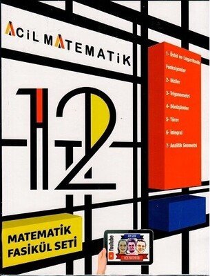 Acil Yayınları 12. Sınıf Acil Matematik 7 Fasikül Set