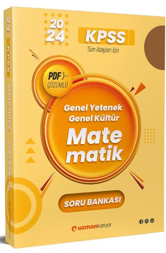 Uzman Kariyer 2024 KPSS Matematik Soru Bankası