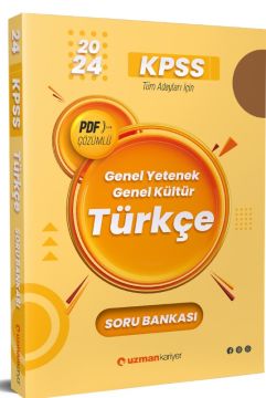 Uzman Kariyer 2024 KPSS Türkçe Soru Bankası