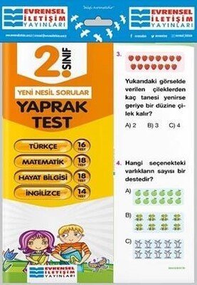 Evrensel İletişim Yayınları 2. Sınıf Tüm Dersler Yaprak Testler