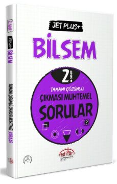 Editör Yayınları 2. Sınıf Bilsem Jet Plus Tamamı Çözümlü Çıkması Muhtemel Sorular