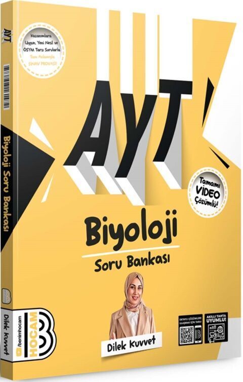 Benim Hocam 2024 AYT Biyoloji Soru Bankası