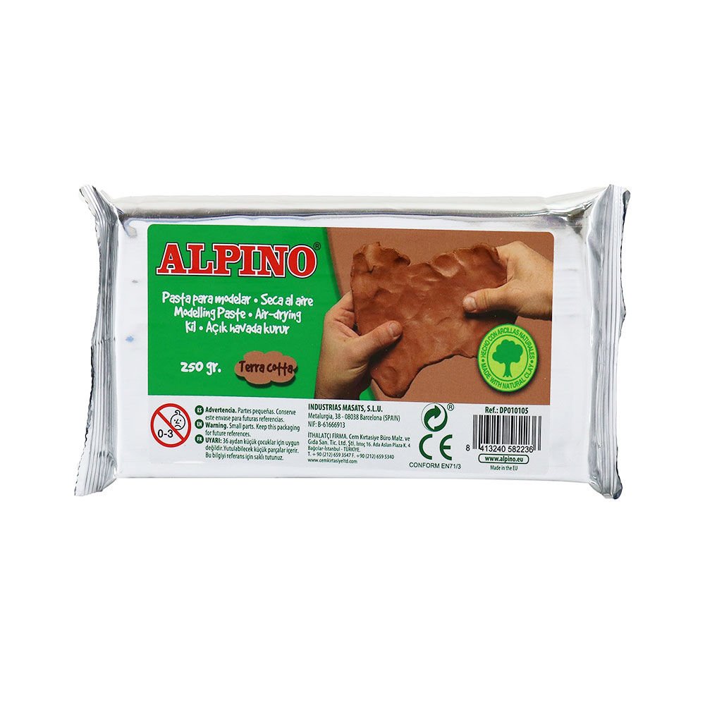 Alpino 250 Gr. Kahverengi Seramik Hamuru