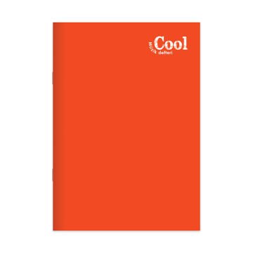 Keskin Color Cool Dikişli Turuncu Plastik Kapak 40 Yaprak A4 Müzik Defteri