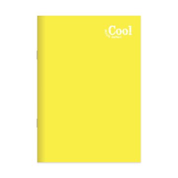 Keskin Color Cool Dikişli Sarı Plastik Kapak 40 Yaprak A4 Müzik Defteri