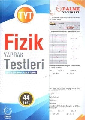 Palme Yayınları TYT Fizik Yaprak Test