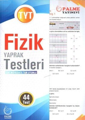 Palme Yayınları TYT Fizik Yaprak Test