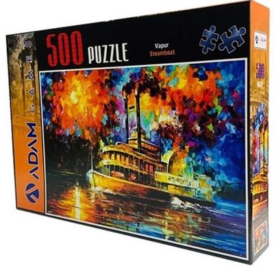 Adam Games Vapur 500 Parça Puzzle