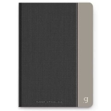 Gıpta Exclusive Planner İplik Dikişli Sert Kapak 96 Yaprak 17*24 Çizgili Defter Model 2