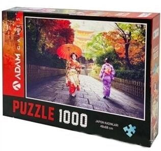 Adam Games Japon Kızları 1000 Parça Puzzle