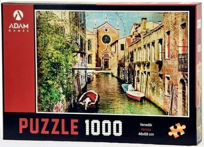Adam Games Venedik 1000 Parça Puzzle