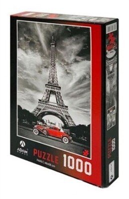 Adam Games Paris 1000 Parça Puzzle