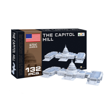 CC Oyuncak The Capitol Hill 132 Parça 3D Puzzle